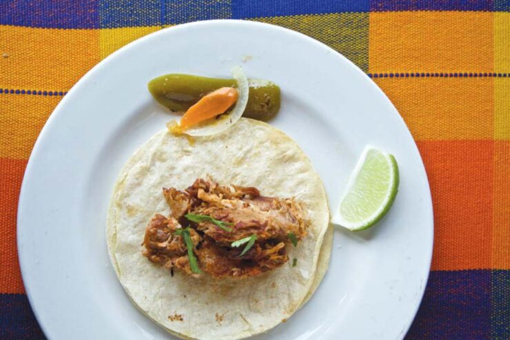 la milpa rose tortilla dish